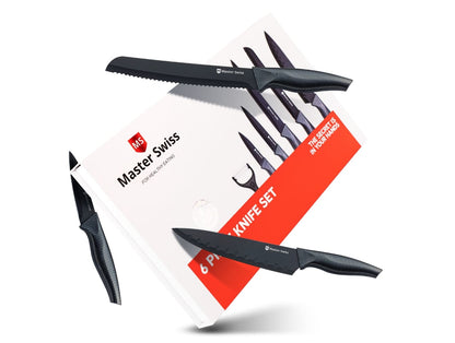 BlackCarbon Chef Knife Set