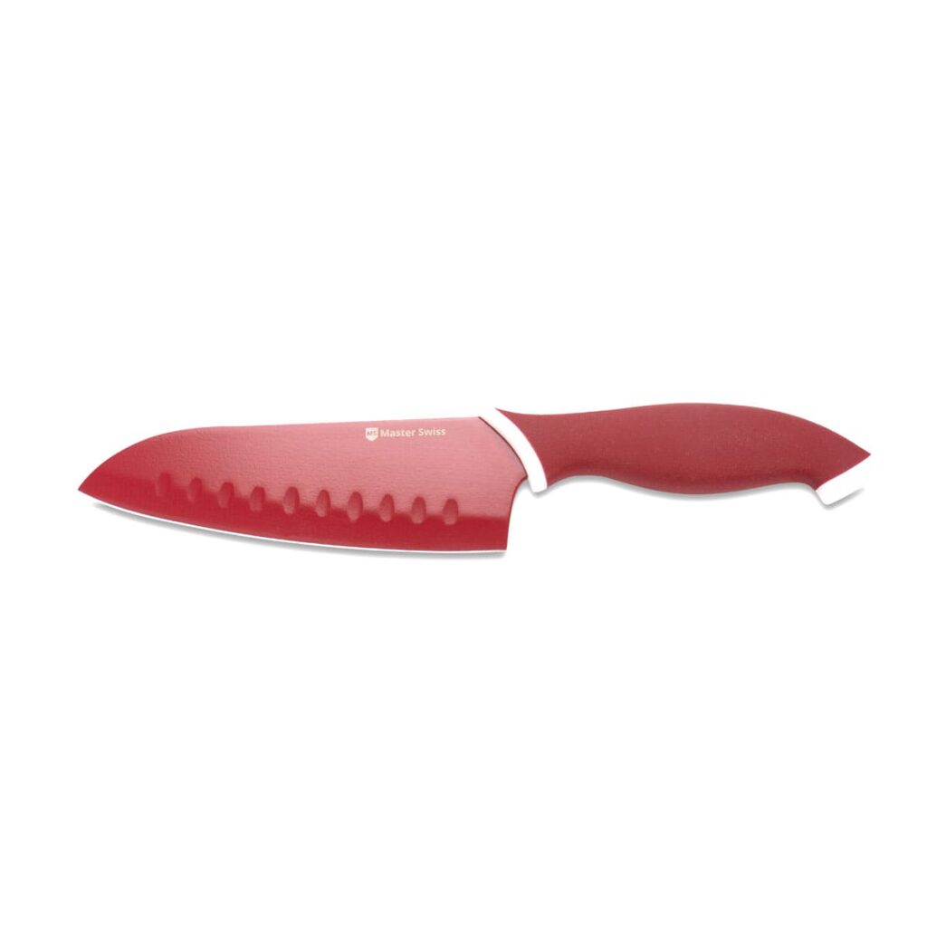 Color - Kitchen knife set + cutting board